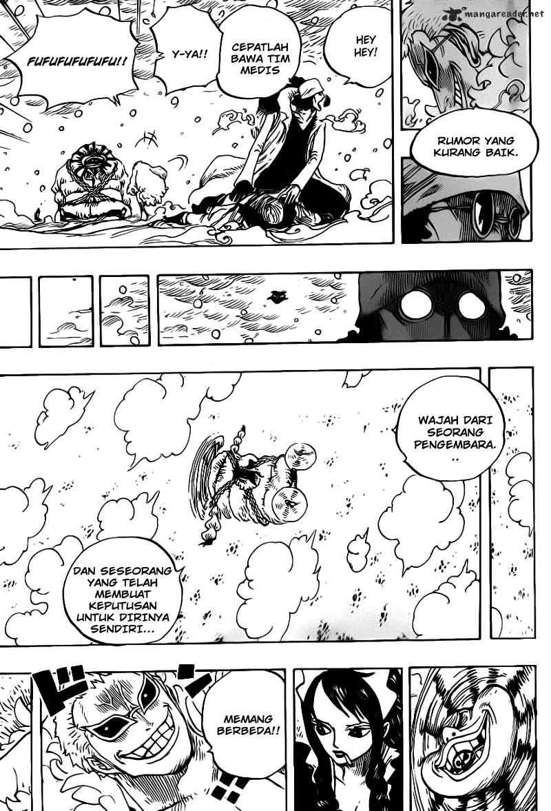 One Piece Chapter 699 page 8
