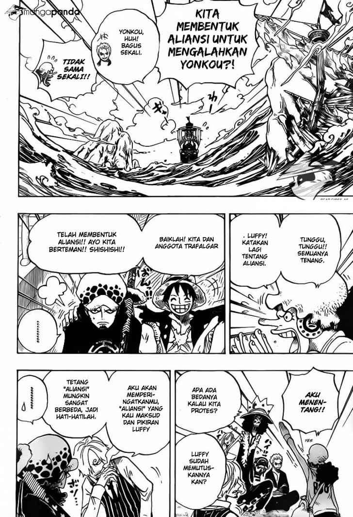 One Piece Chapter 698 page 13