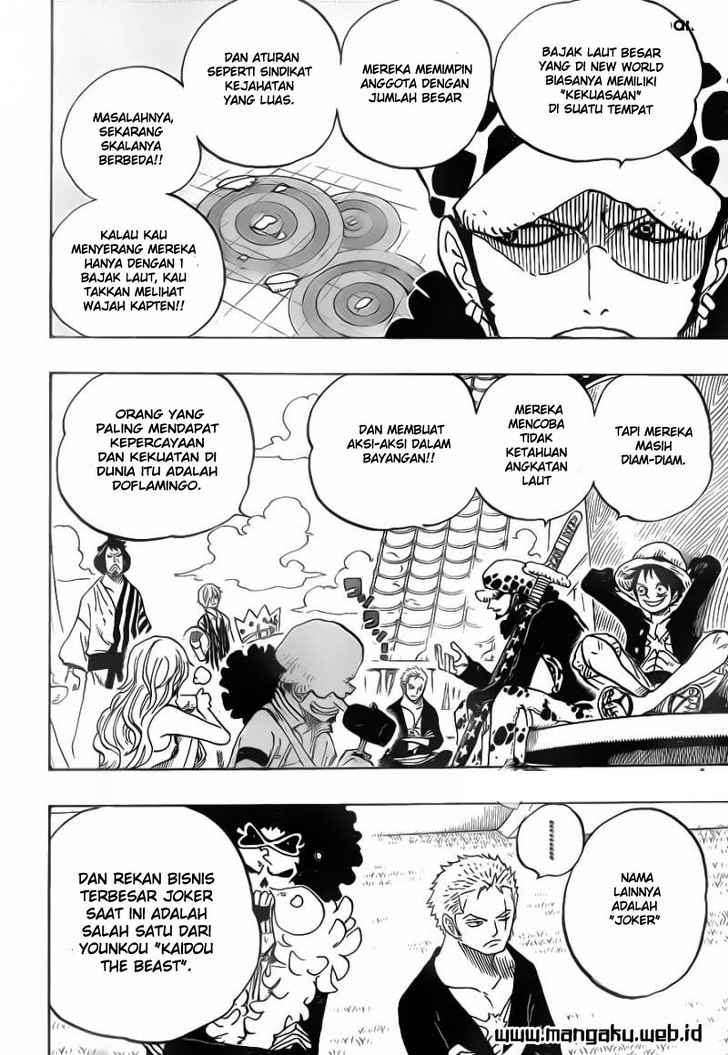 One Piece Chapter 698 page 15