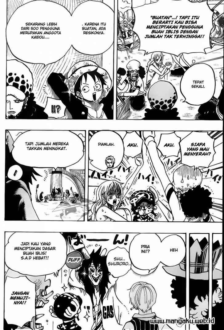 One Piece Chapter 698 page 17