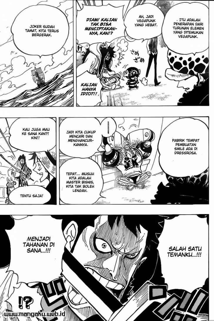 One Piece Chapter 698 page 18