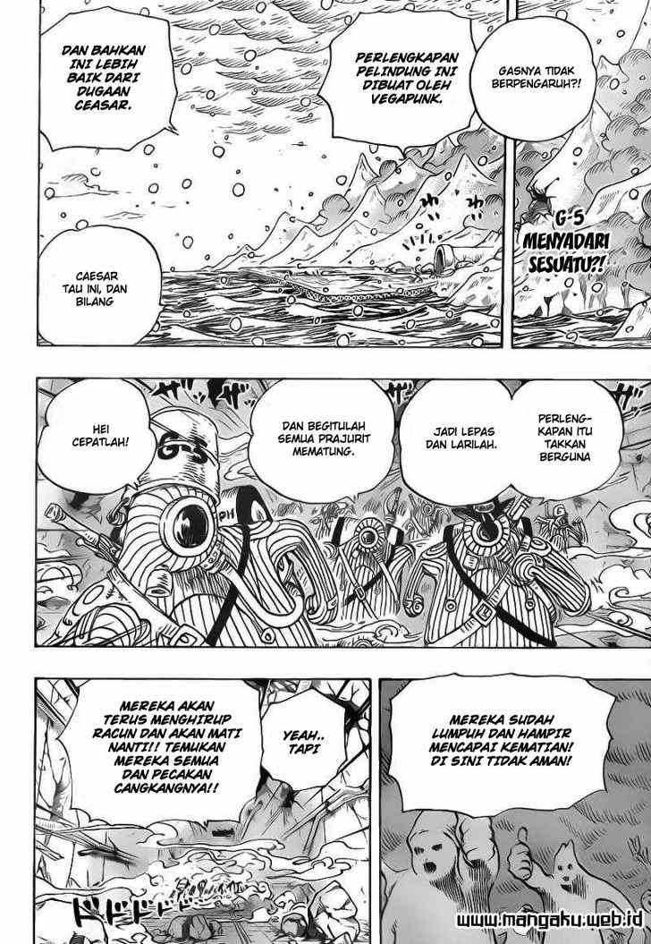 One Piece Chapter 698 page 3