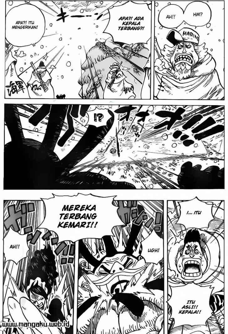One Piece Chapter 698 page 5