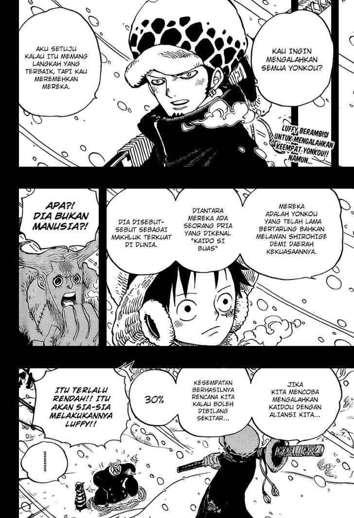 One Piece Chapter 697 page 3
