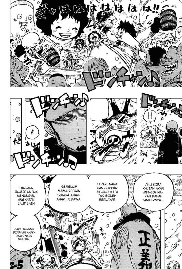 One Piece Chapter 697 page 5