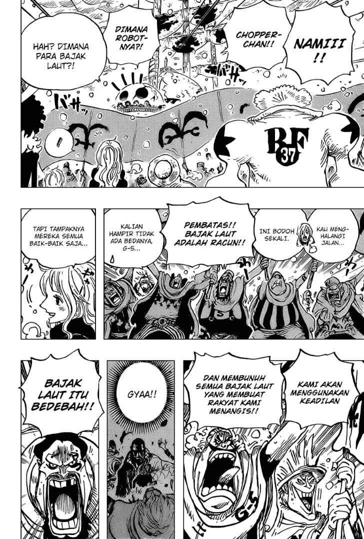 One Piece Chapter 697 page 7