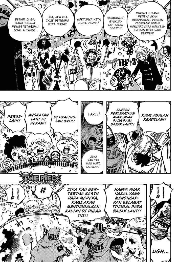 One Piece Chapter 697 page 8