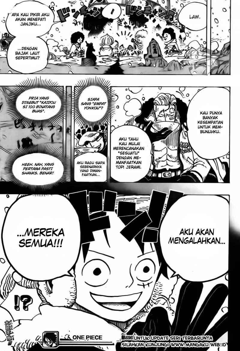 One Piece Chapter 696 page 19