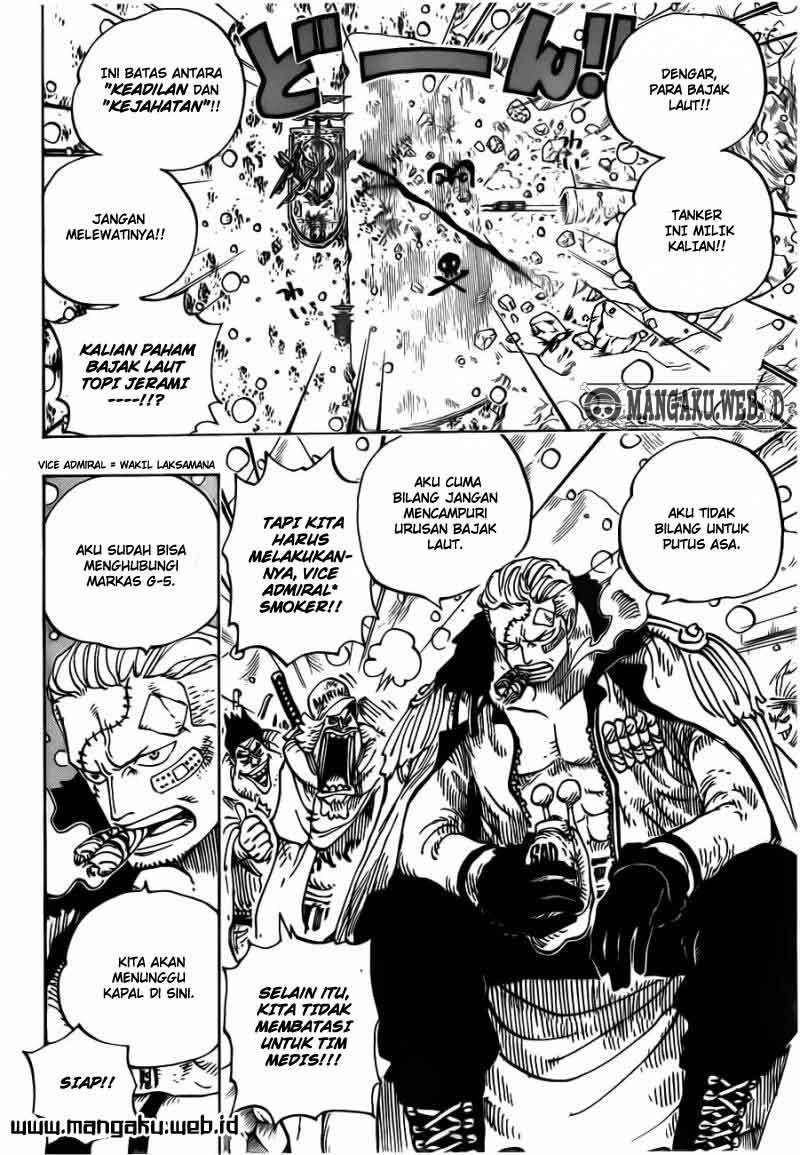 One Piece Chapter 696 page 3