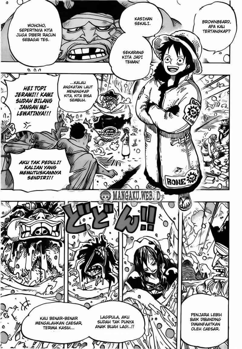 One Piece Chapter 696 page 4