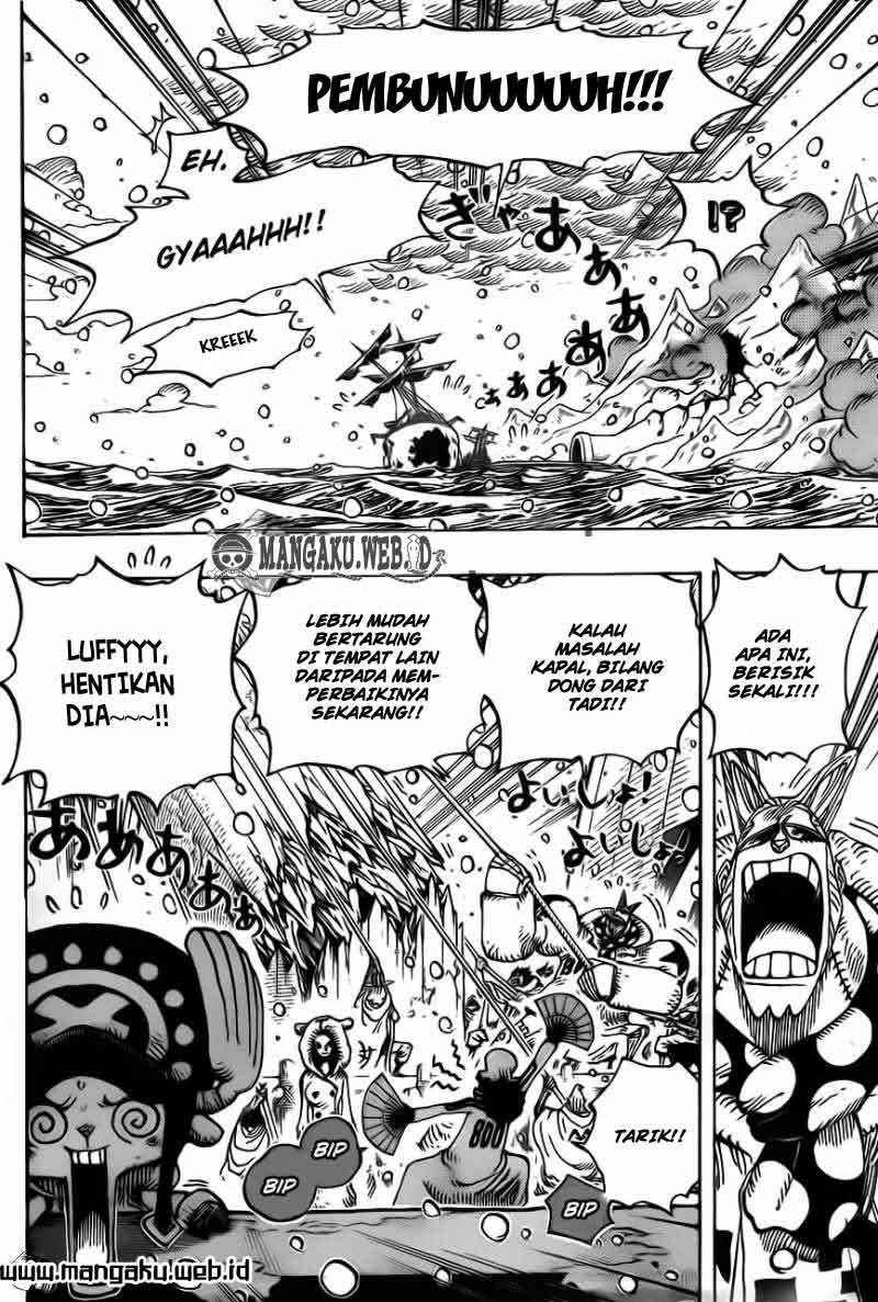 One Piece Chapter 696 page 5