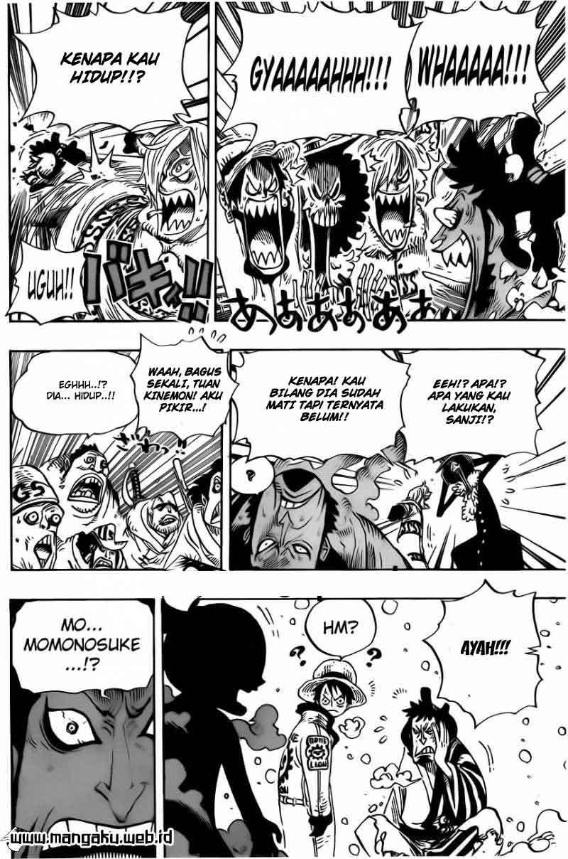 One Piece Chapter 696 page 7