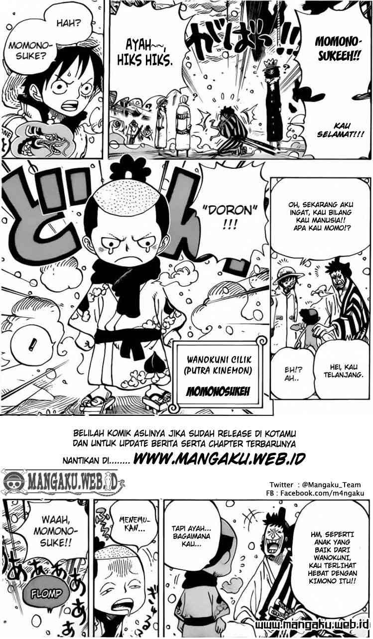 One Piece Chapter 696 page 8