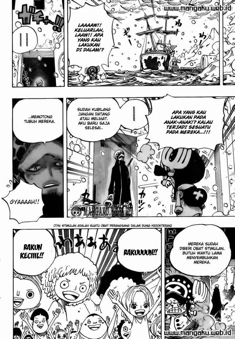One Piece Chapter 696 page 9
