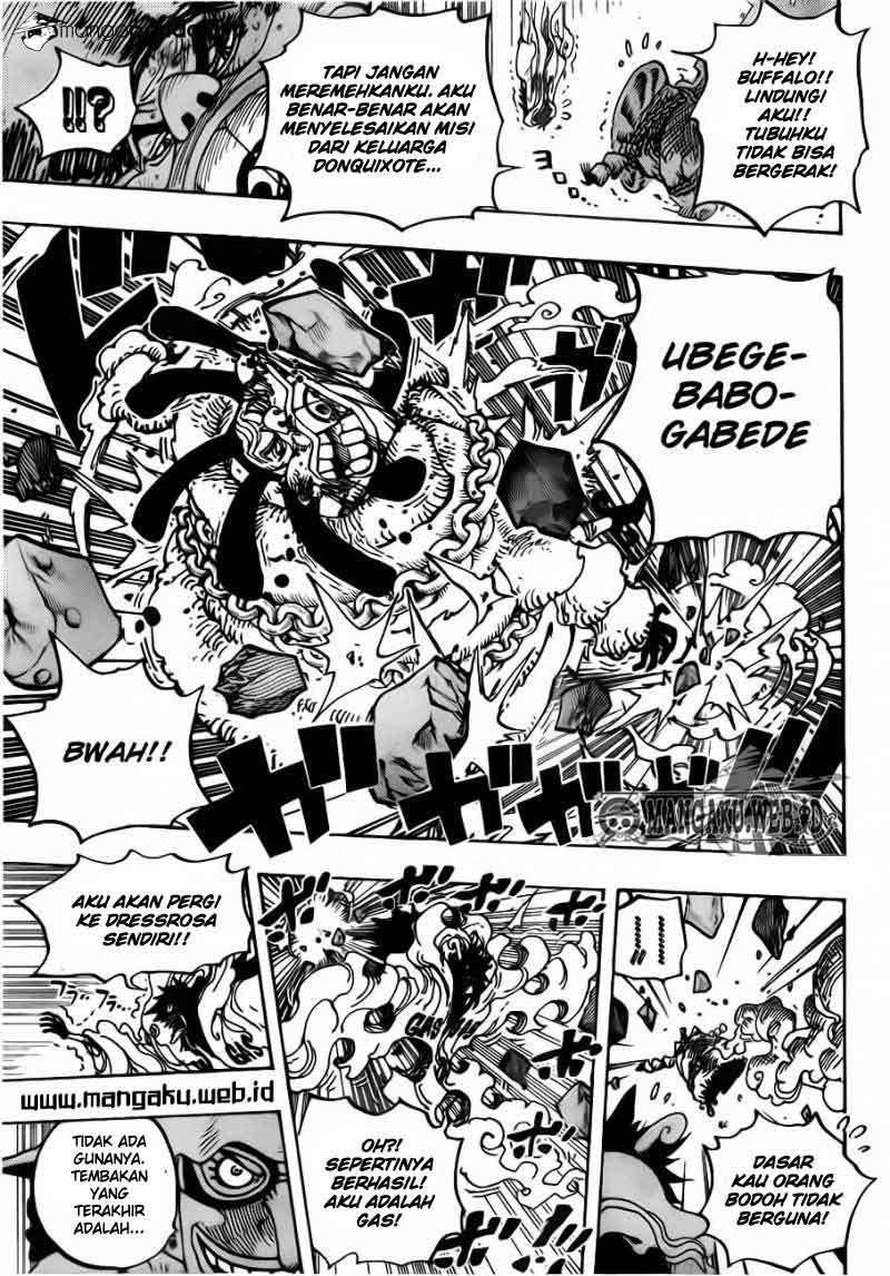 One Piece Chapter 695 page 16
