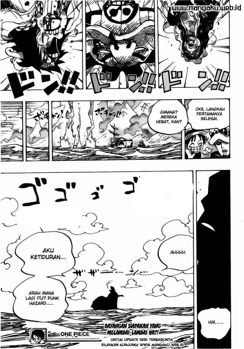 One Piece Chapter 695 page 18