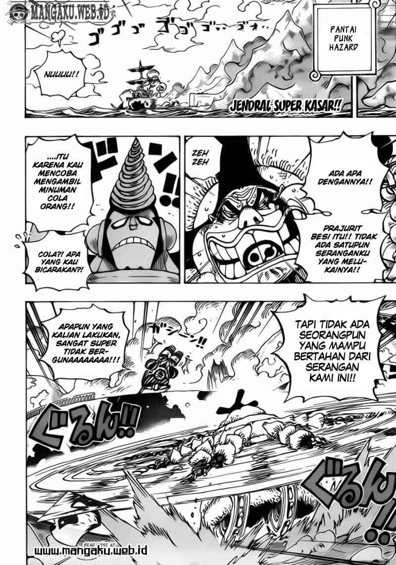 One Piece Chapter 695 page 3