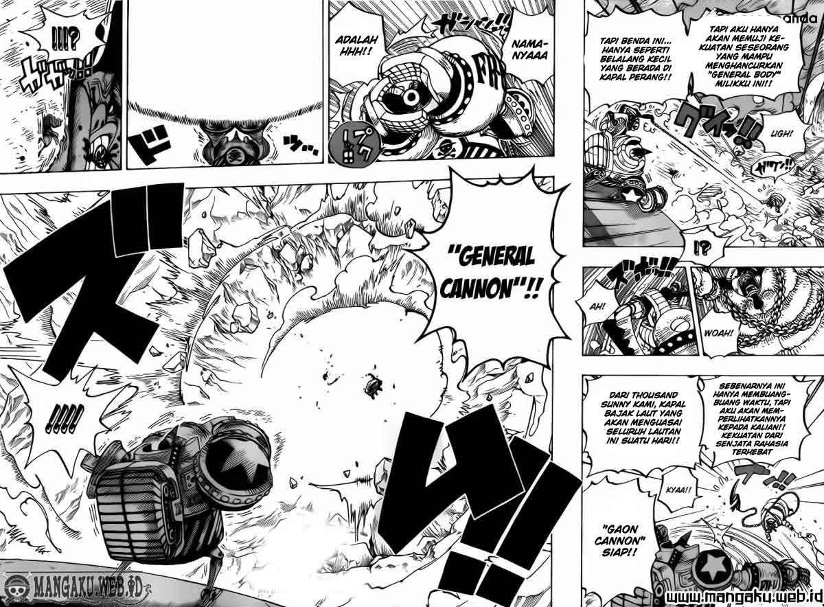 One Piece Chapter 695 page 5