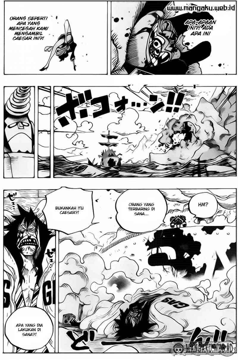 One Piece Chapter 695 page 6