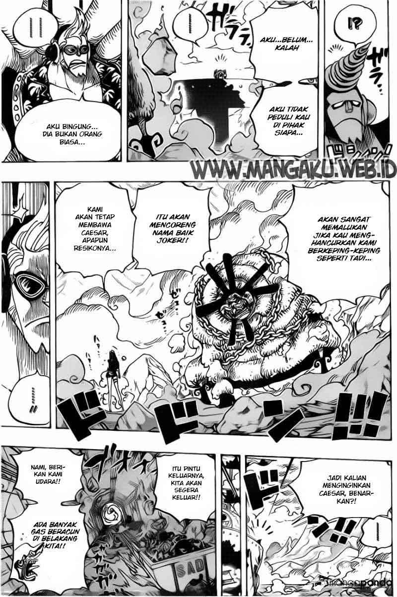 One Piece Chapter 695 page 7