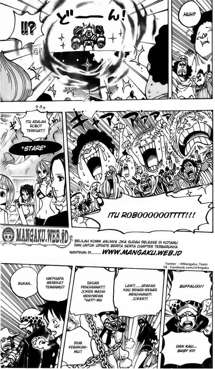 One Piece Chapter 695 page 9