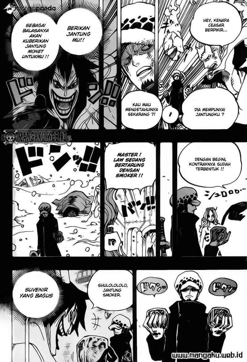 One Piece Chapter 694 page 15