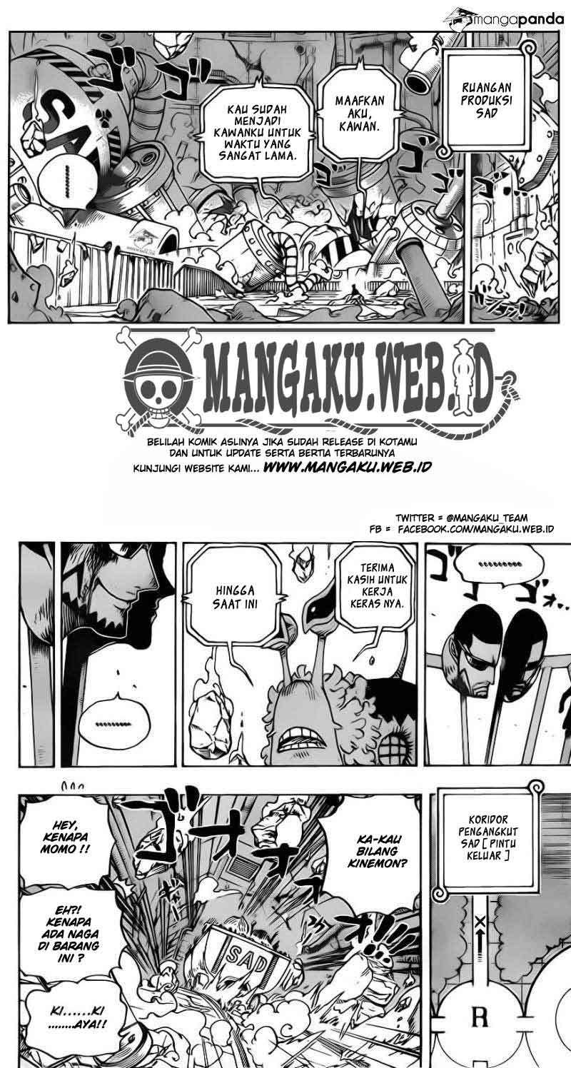 One Piece Chapter 694 page 7
