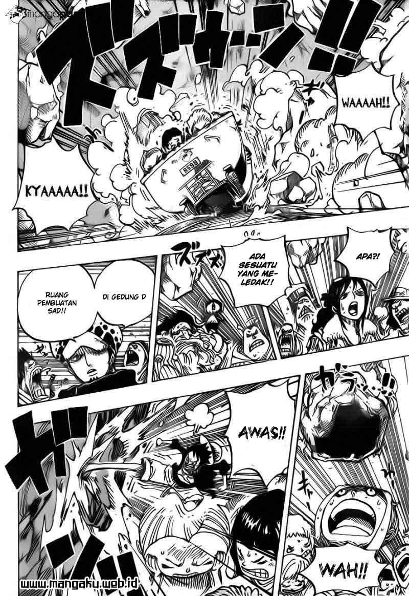 One Piece Chapter 694 page 9