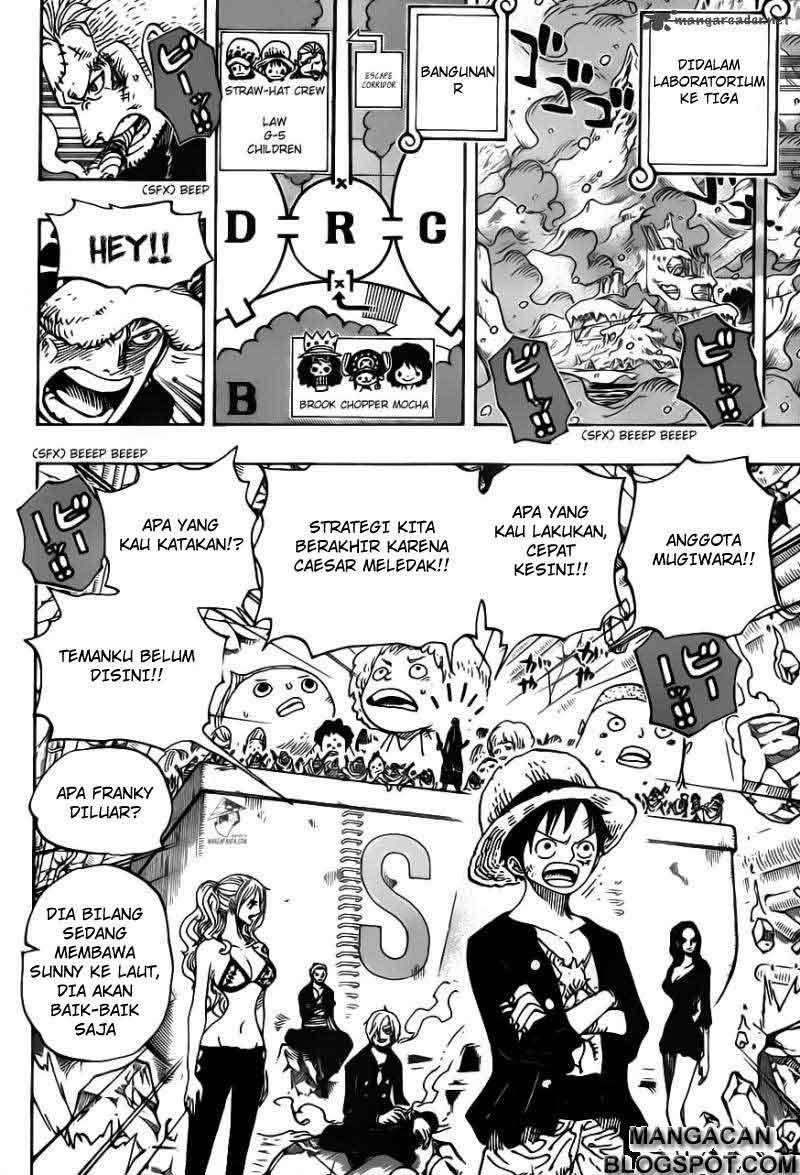 One Piece Chapter 693 page 10