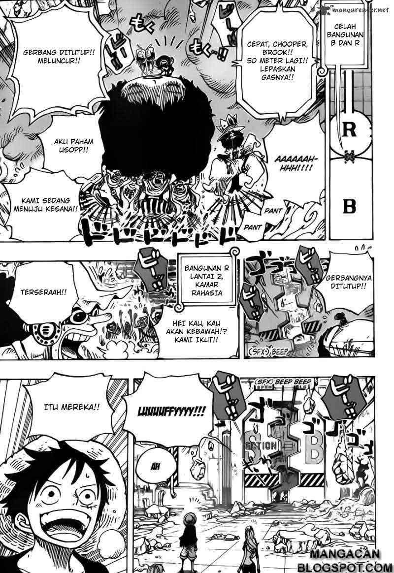 One Piece Chapter 693 page 11