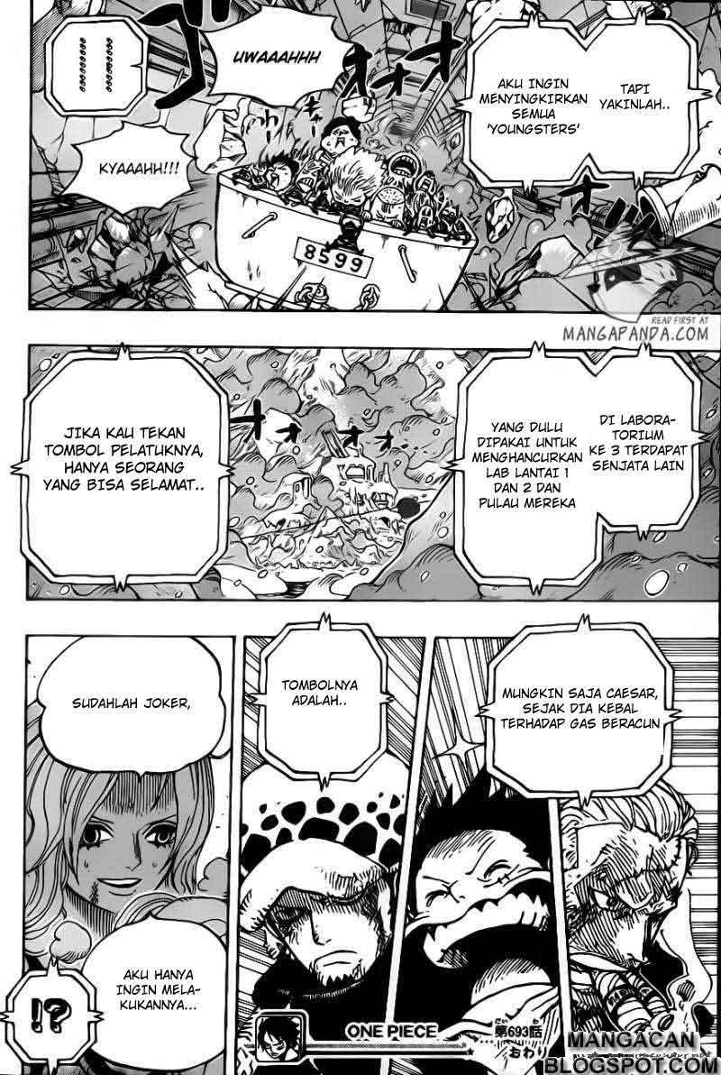 One Piece Chapter 693 page 14