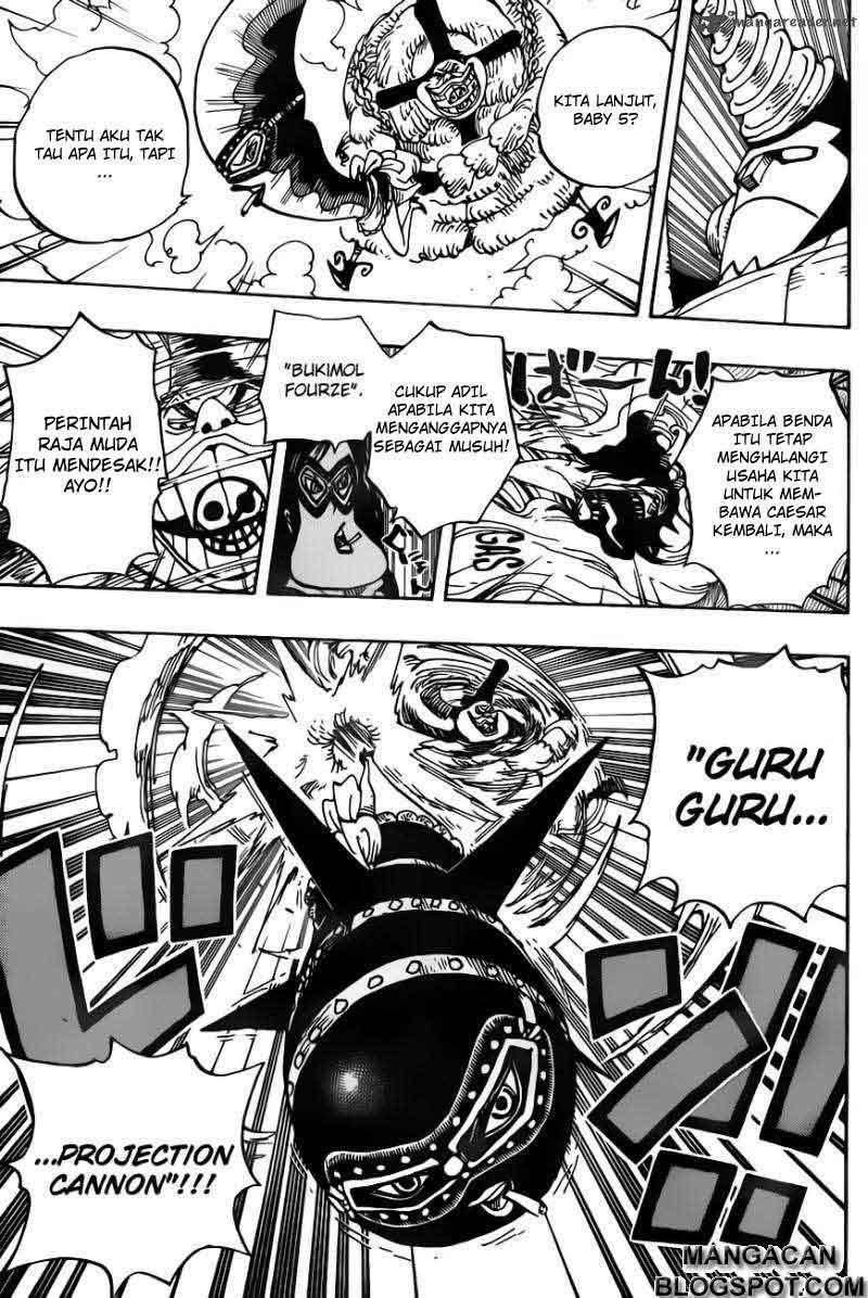 One Piece Chapter 693 page 7