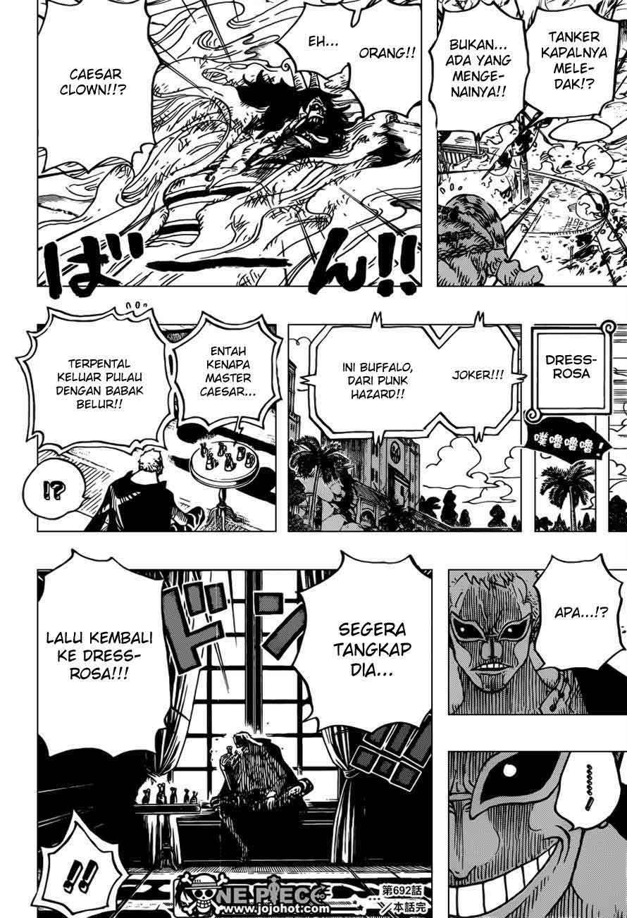 One Piece Chapter 692 page 17