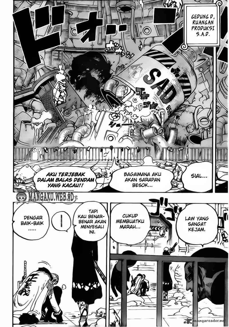 One Piece Chapter 691 page 5