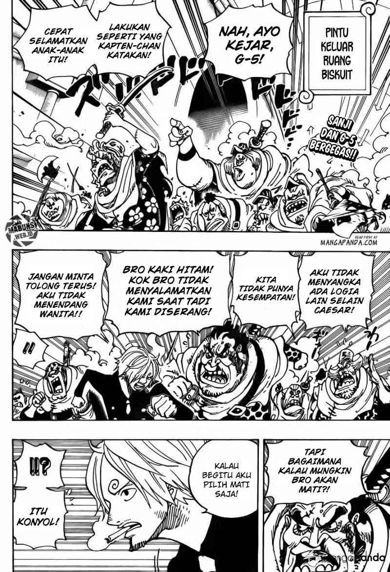 One Piece Chapter 687 page 3