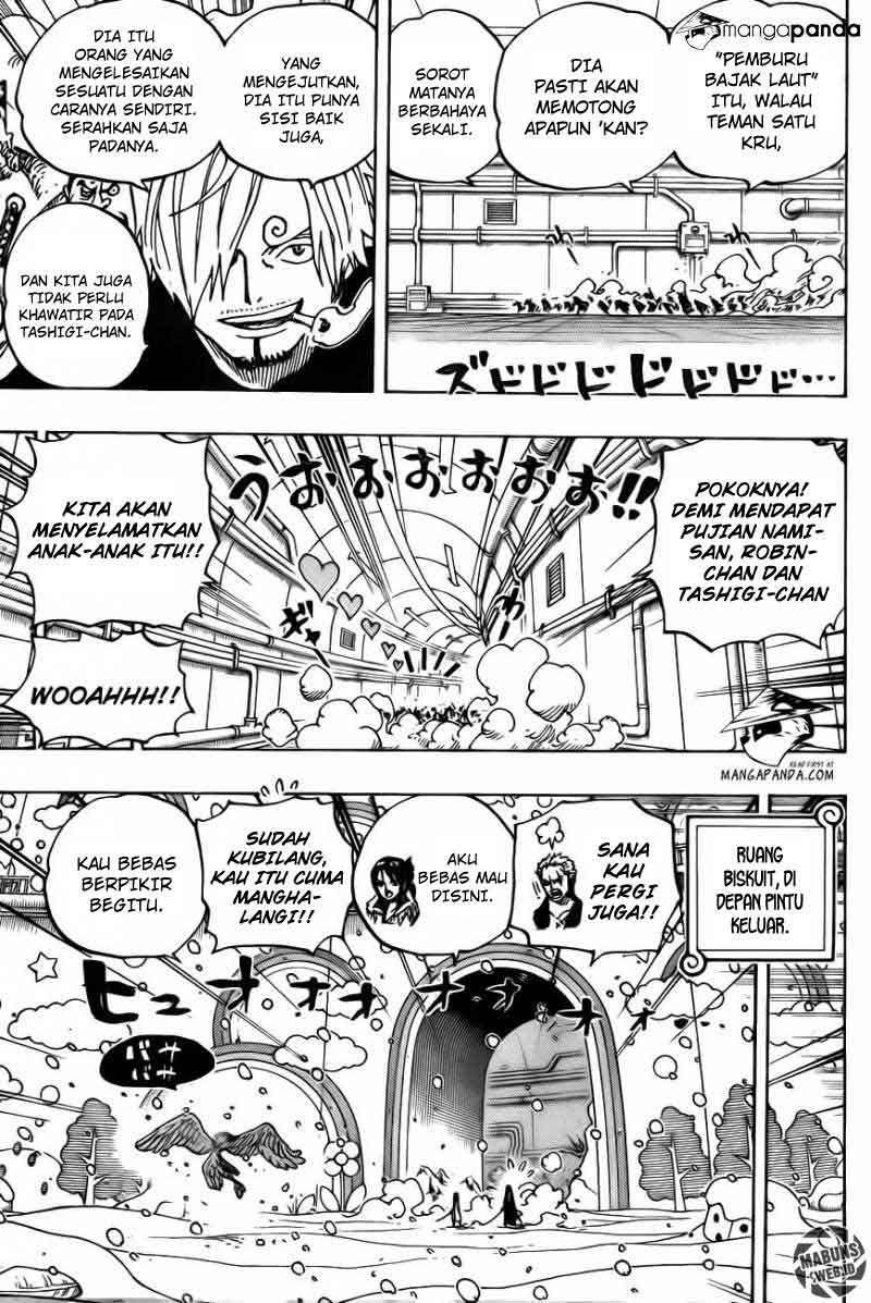 One Piece Chapter 687 page 4