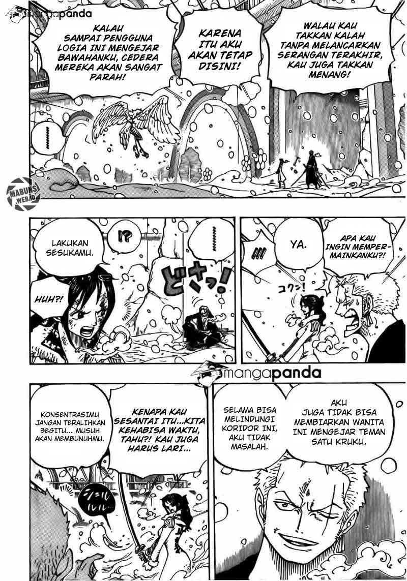 One Piece Chapter 687 page 7