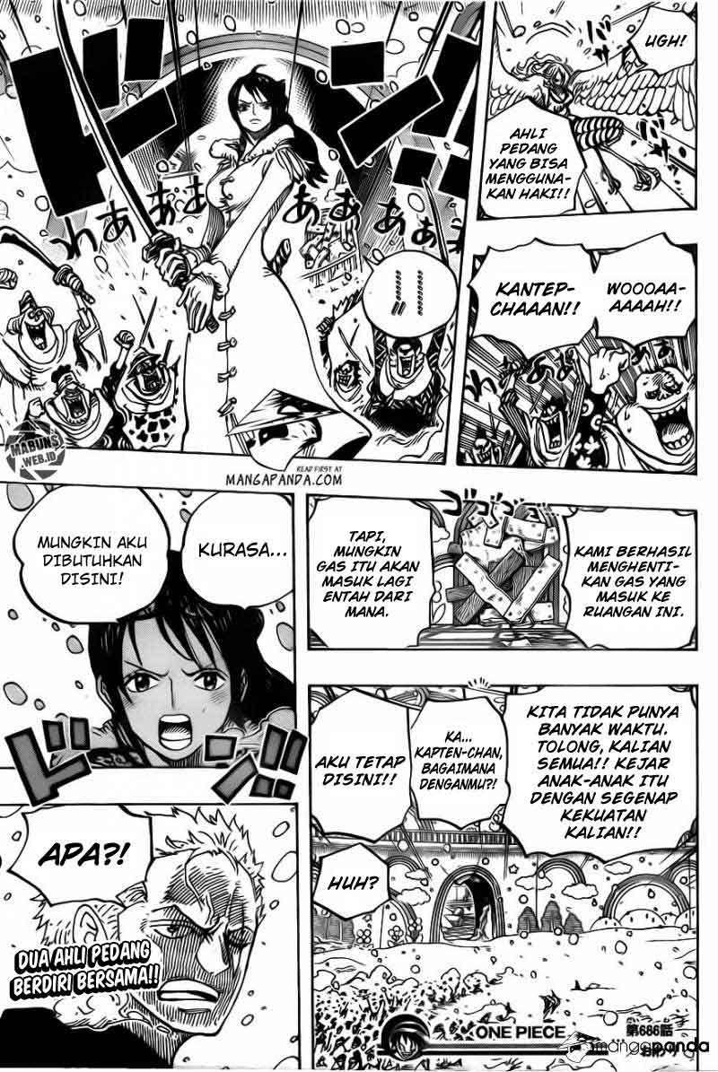 One Piece Chapter 686 page 20