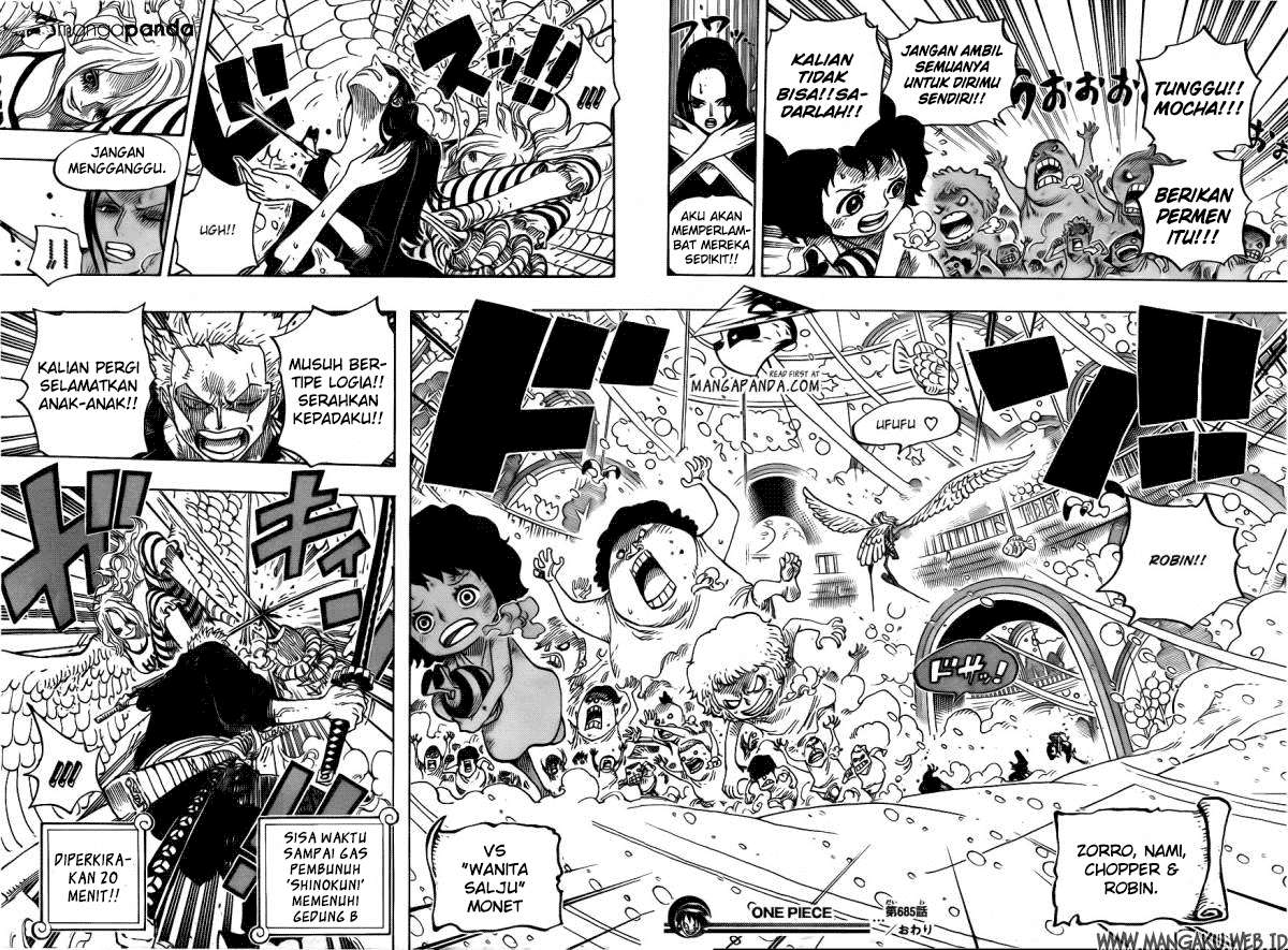 One Piece Chapter 685 page 17