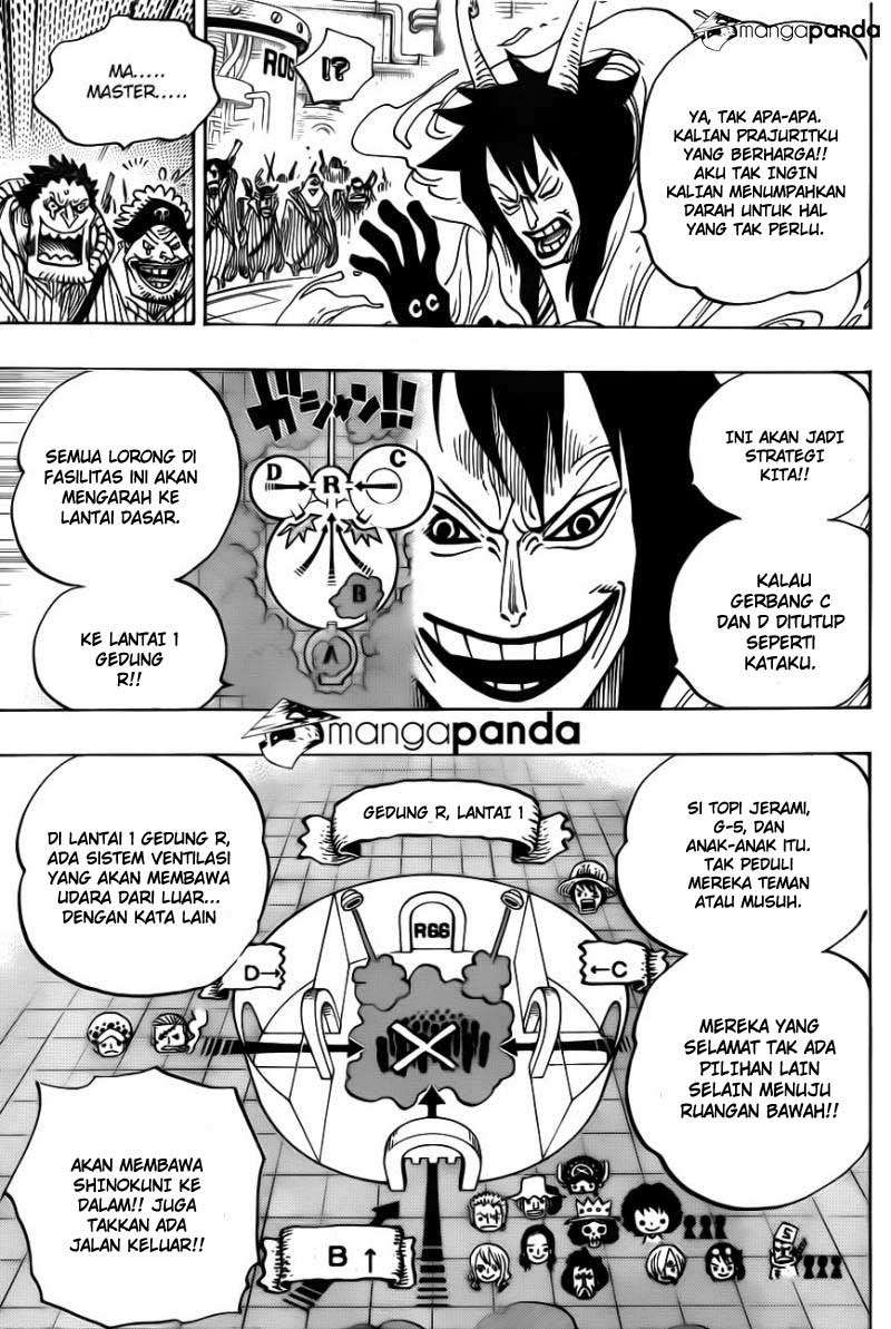 One Piece Chapter 684 page 14