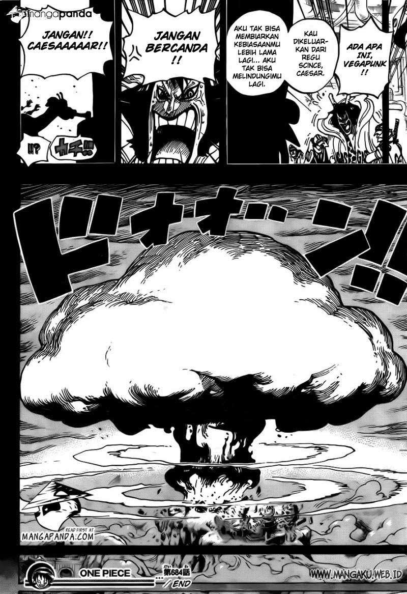 One Piece Chapter 684 page 19