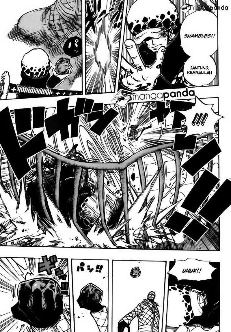 One Piece Chapter 683 page 16