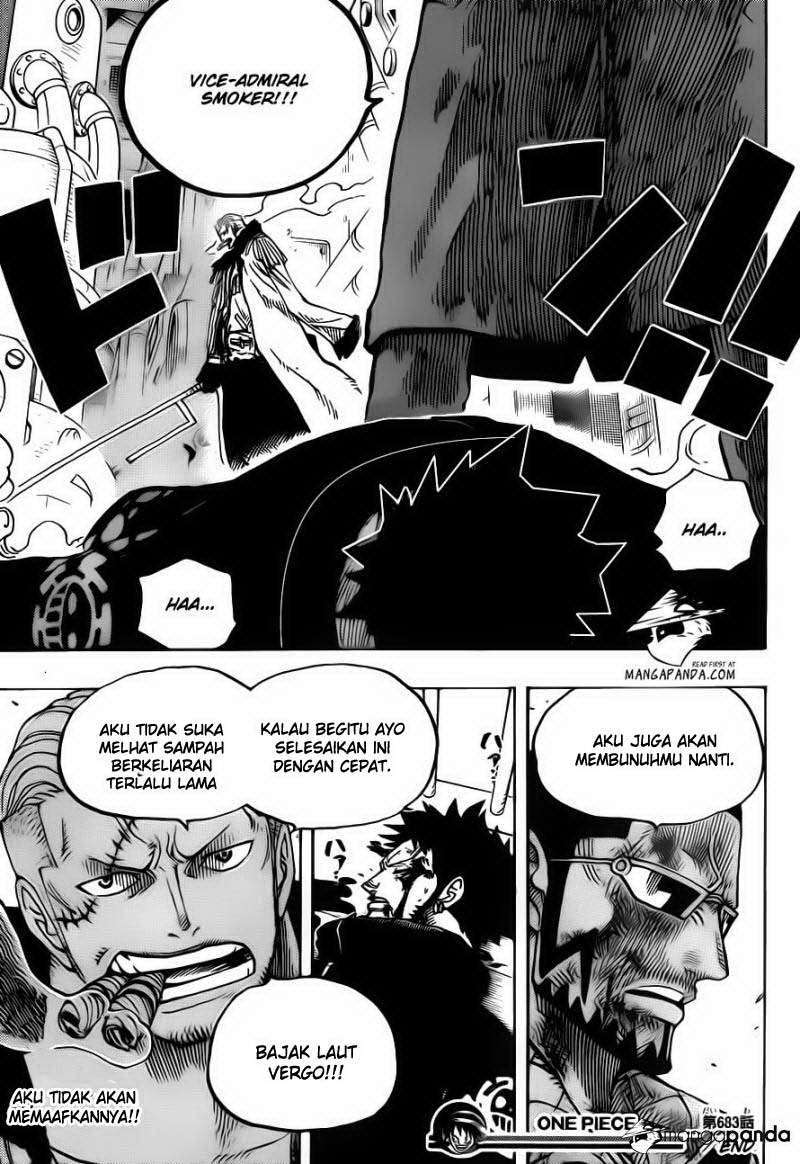 One Piece Chapter 683 page 20