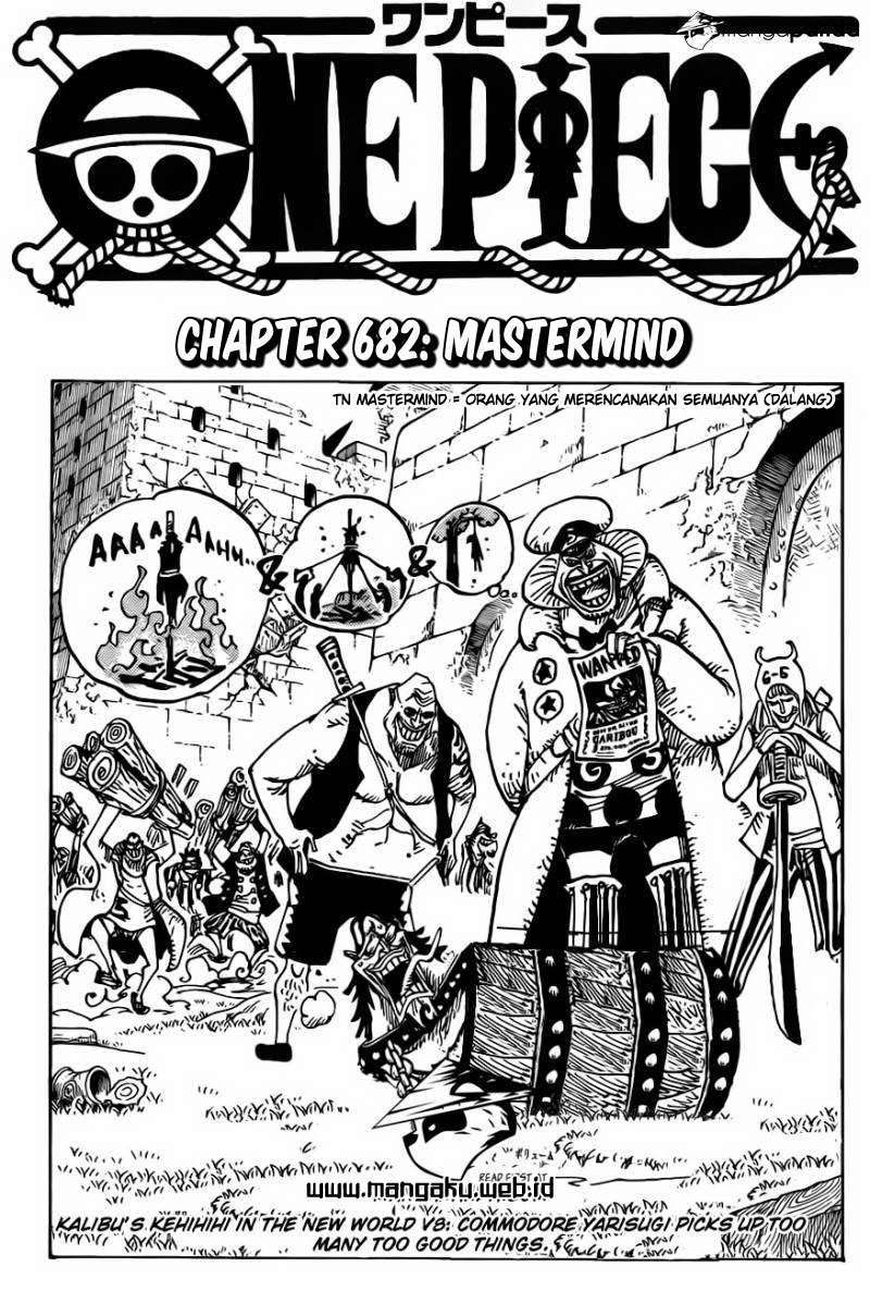 One Piece Chapter 682 page 3