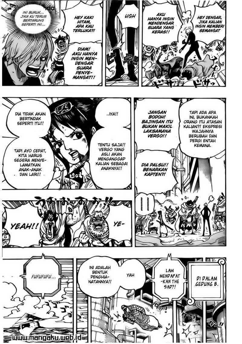 One Piece Chapter 682 page 7