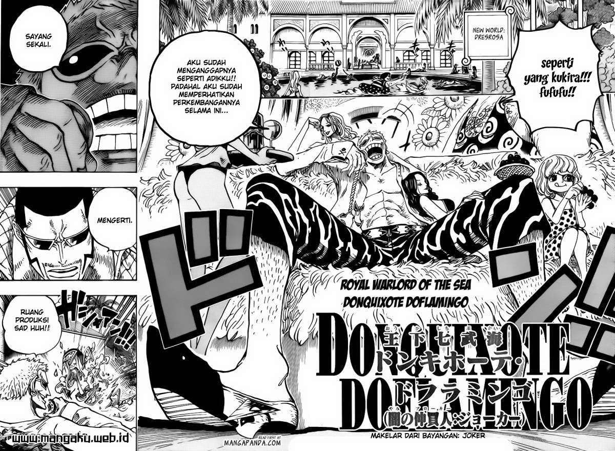 One Piece Chapter 682 page 8