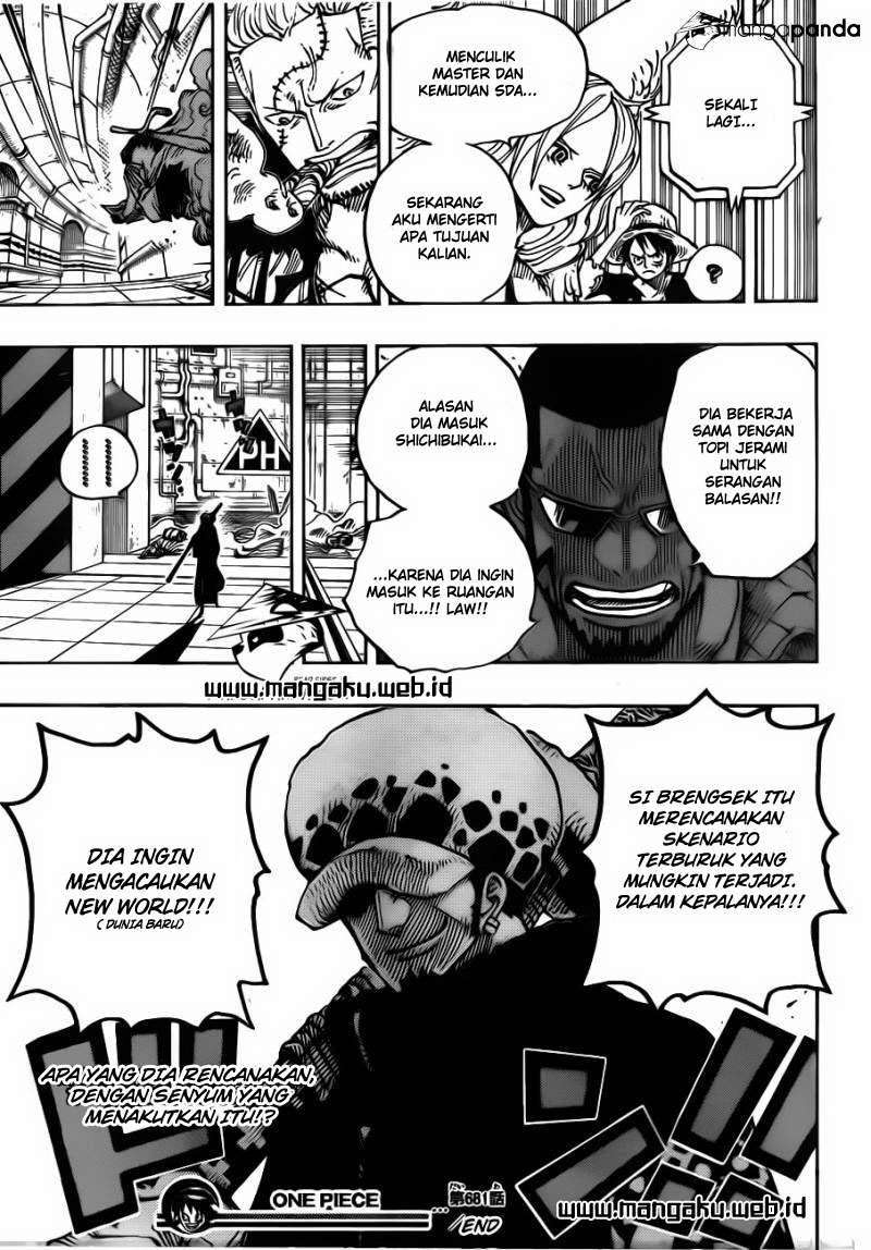 One Piece Chapter 681 page 20