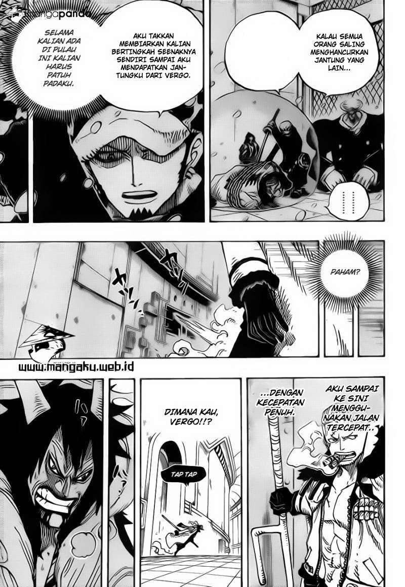 One Piece Chapter 681 page 4