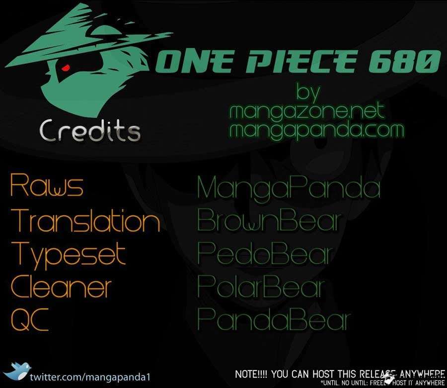 One Piece Chapter 680 page 20