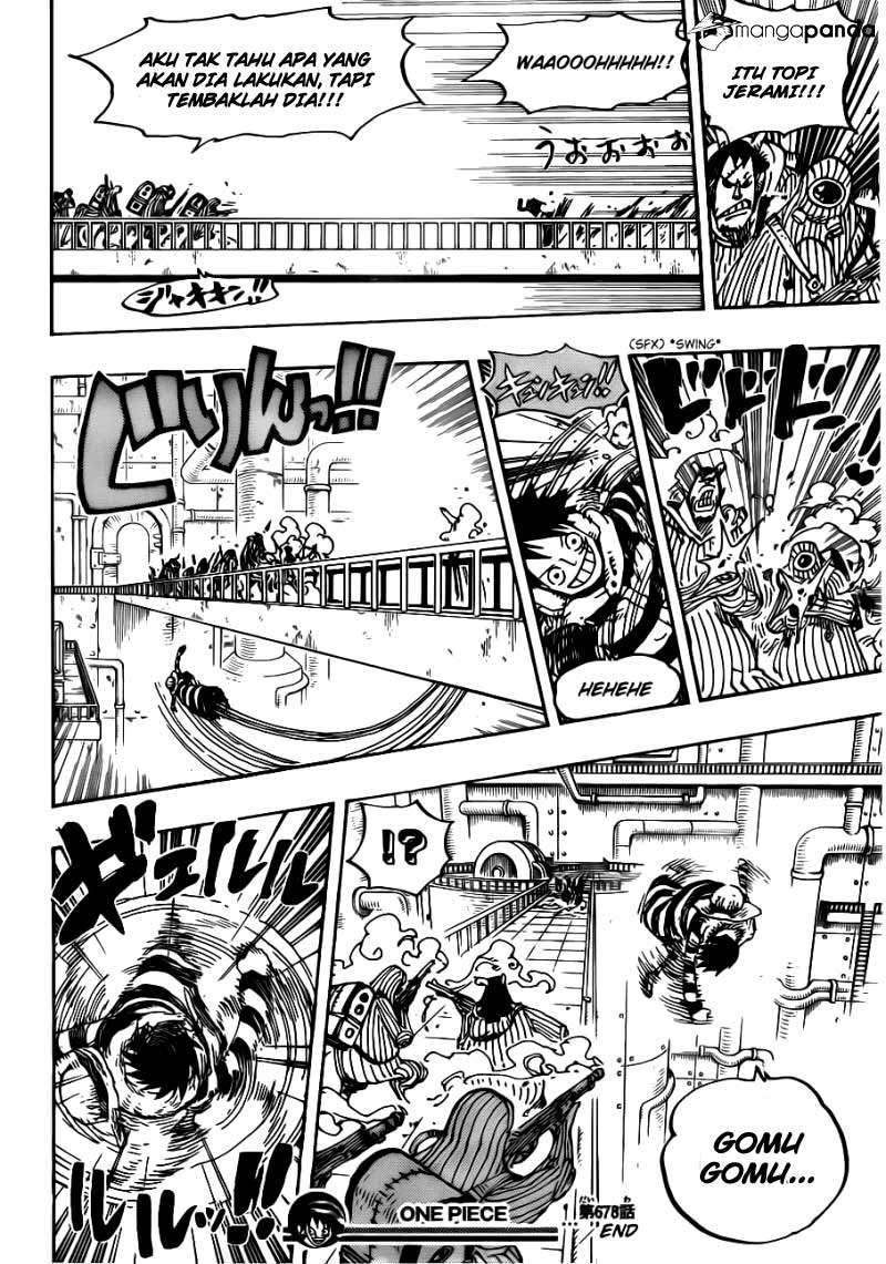 One Piece Chapter 678 page 16